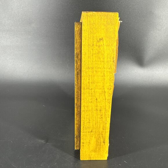 Vintage 3D Layered Glass Hand-Painted Daisy Glass Art Miniature By Barbara - Picture 5 of 14